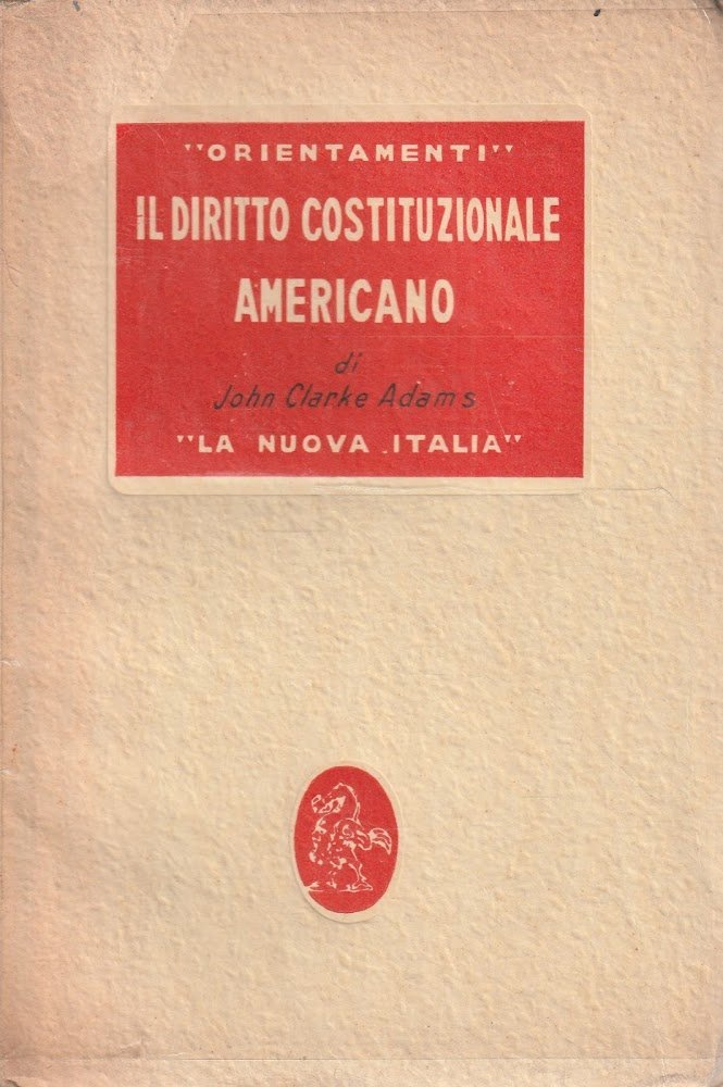 Il diritto costituzionale americano