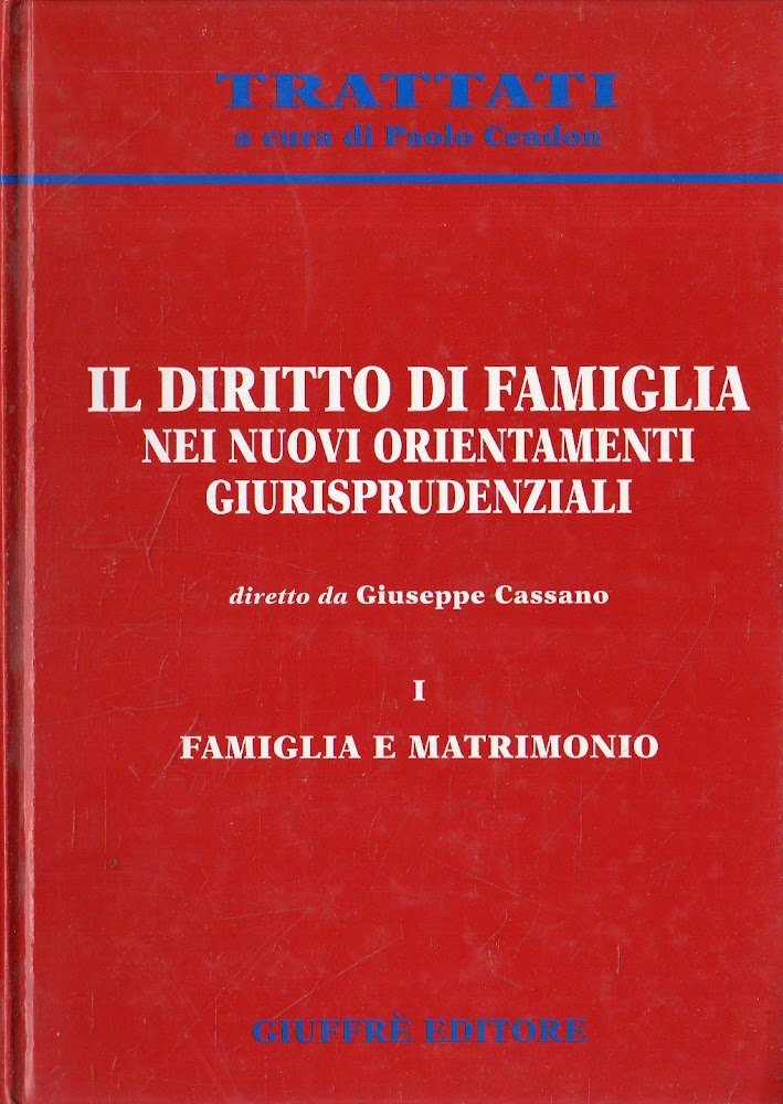 Il diritto di famiglia: nei nuovi orientamenti giurisprudenziali : Famiglia …