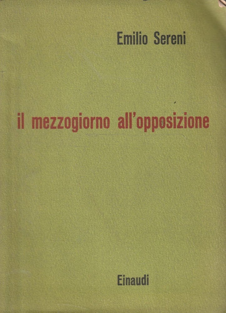 Il mezzogiorno all'opposizione