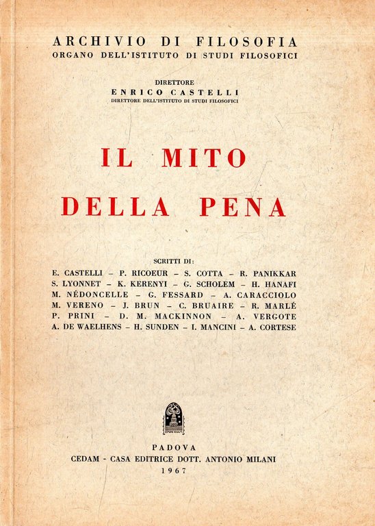 Il mito della pena