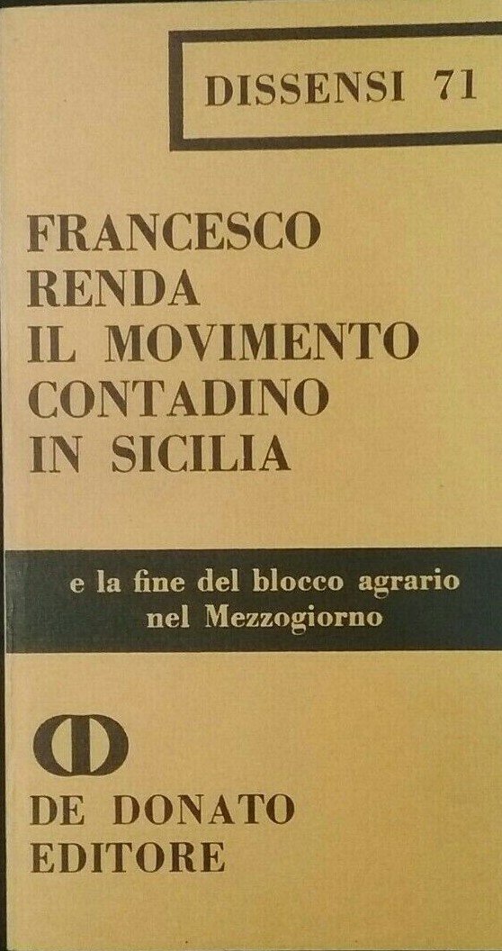 Il movimento contadino in Sicilia e la fine del blocco …