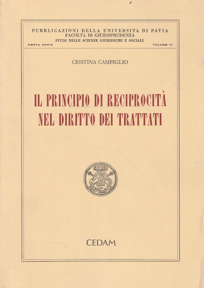 Il principio di reciprocità nel diritto dei trattati