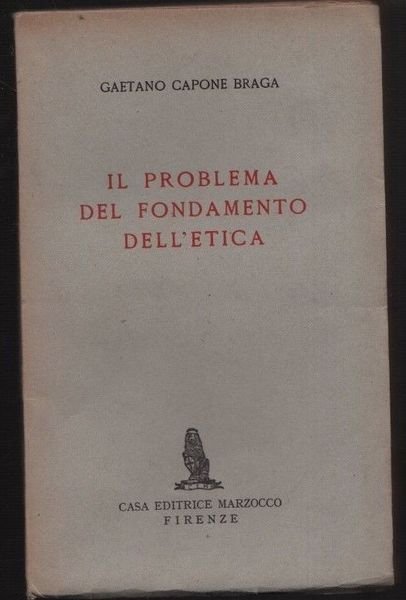 Il problema del fondamento dell'etica