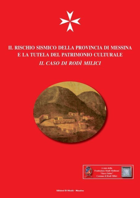 Il rischio sismico della provincia di MESSINA e la Tutela …