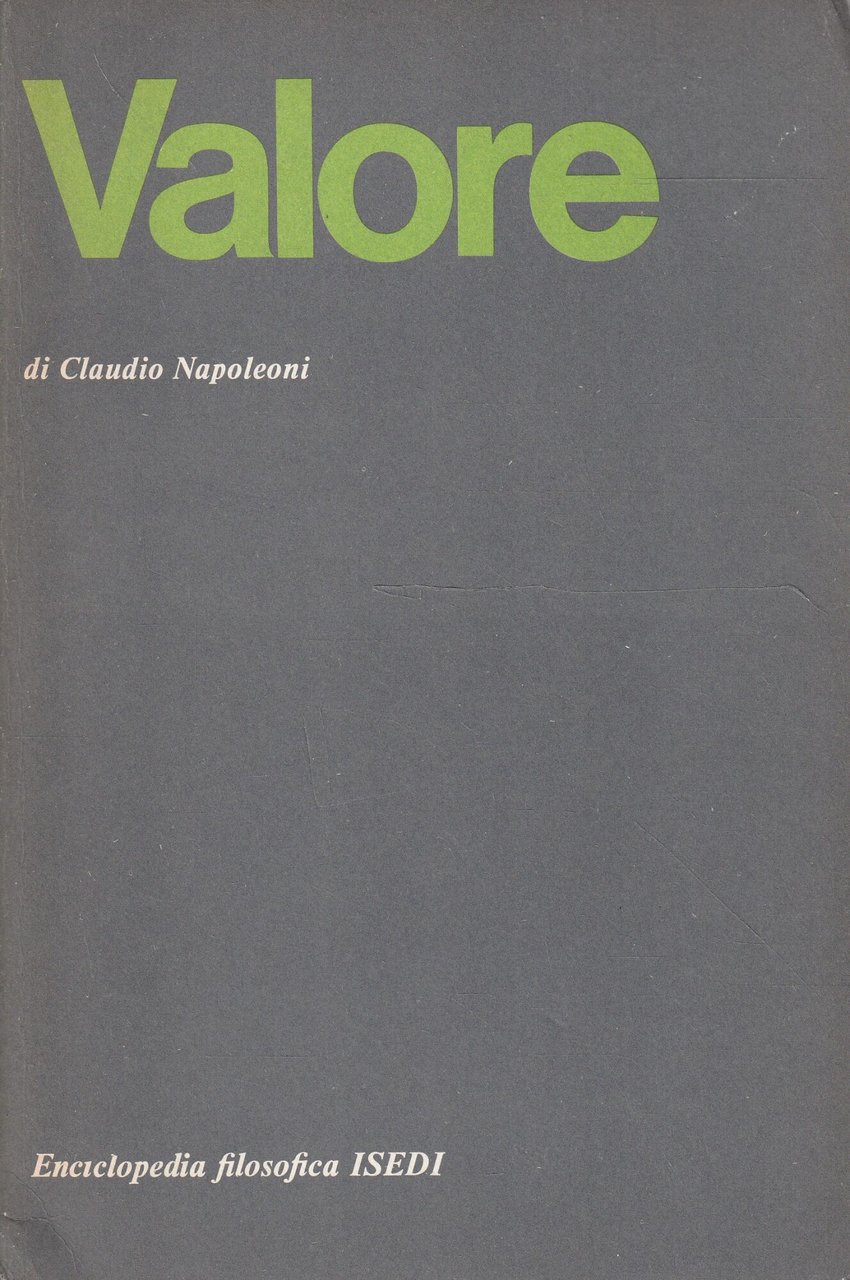 Il valore di Claudio Napoleoni | Immagine principale