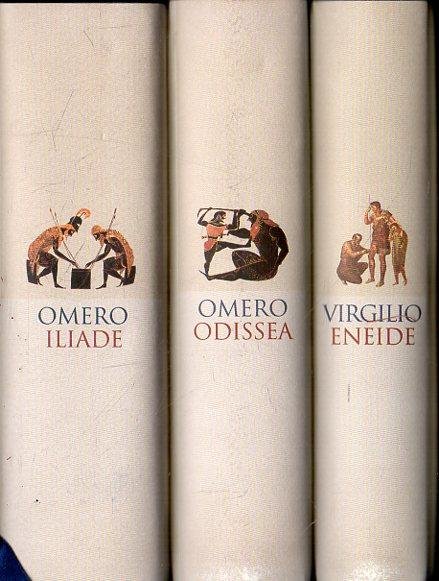 Iliade - Odissea - Eneide (3 volumi)