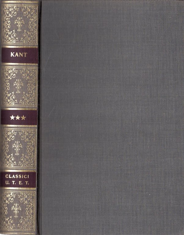 Immanuel Kant: Critica del giudizio. vol.3