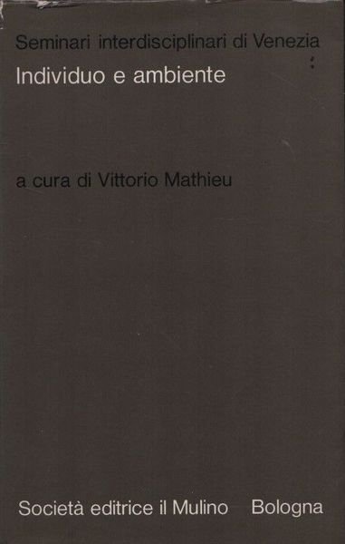 Individuo e ambiente. | Immagine principale