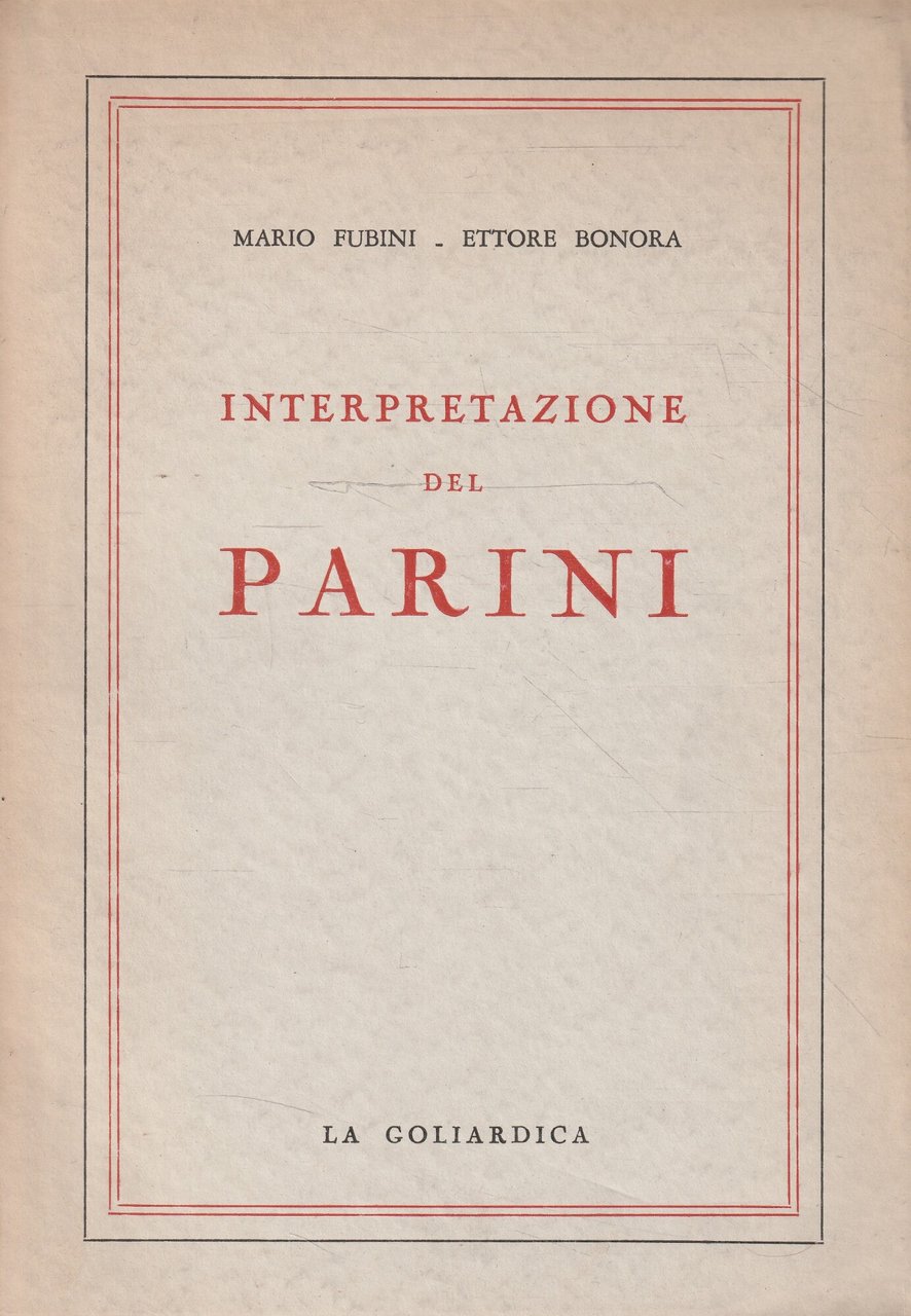 Interpretazione del Parini