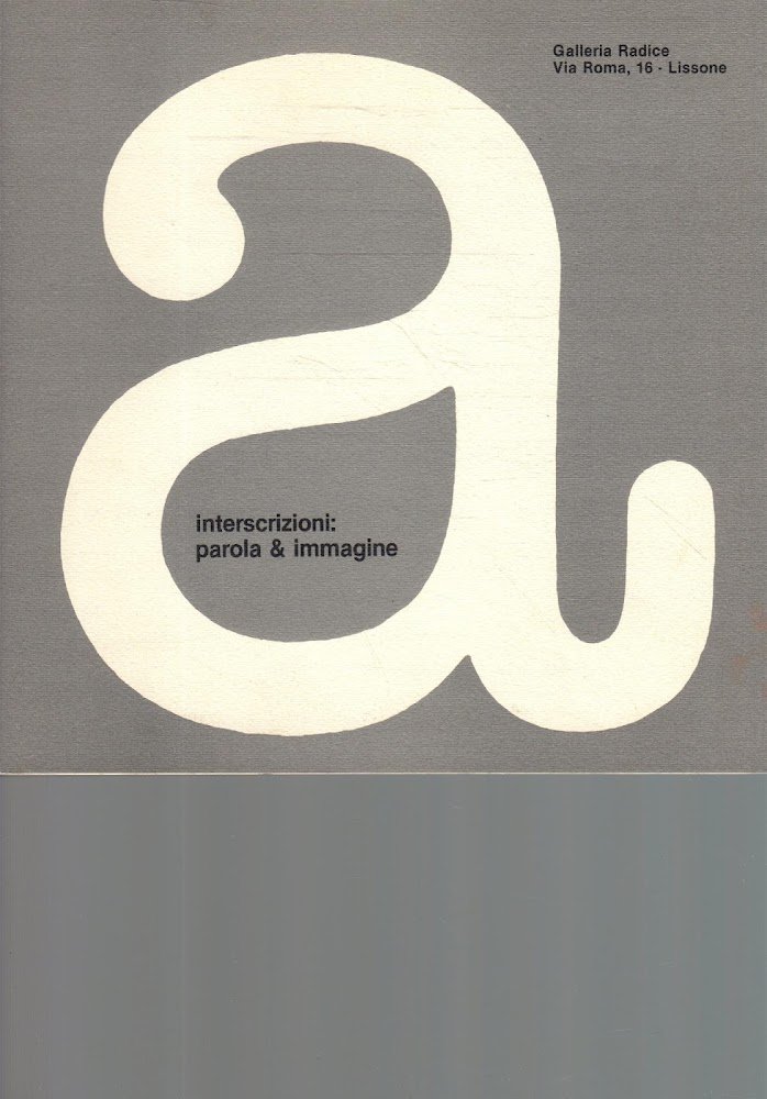 Interscrizioni: parola &amp; immagine