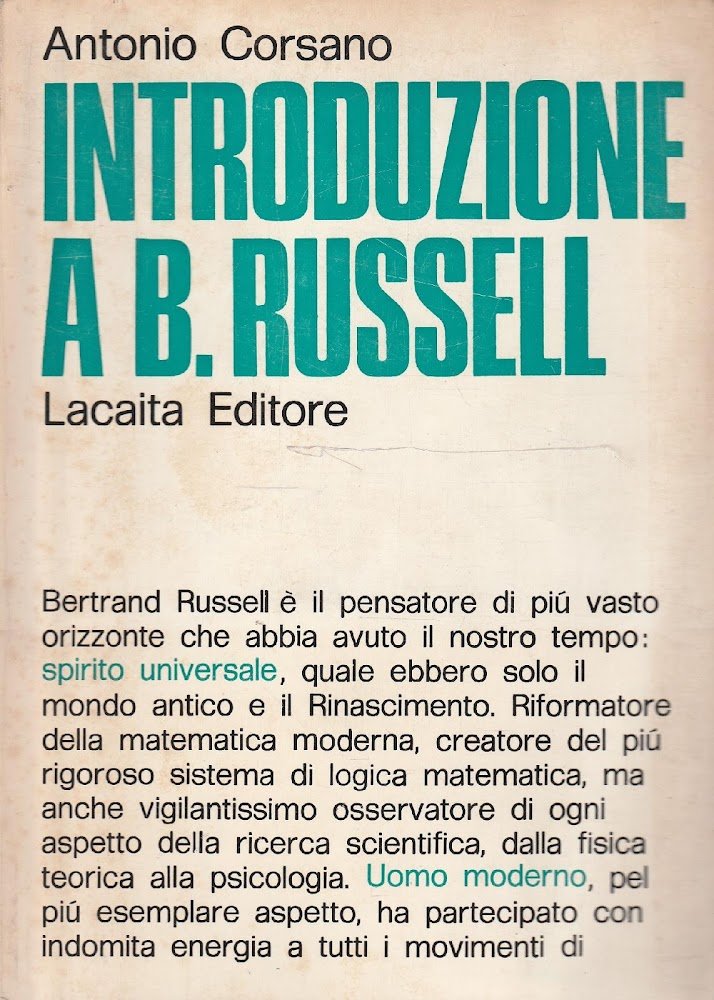 Introduzione a Bertrand Russell
