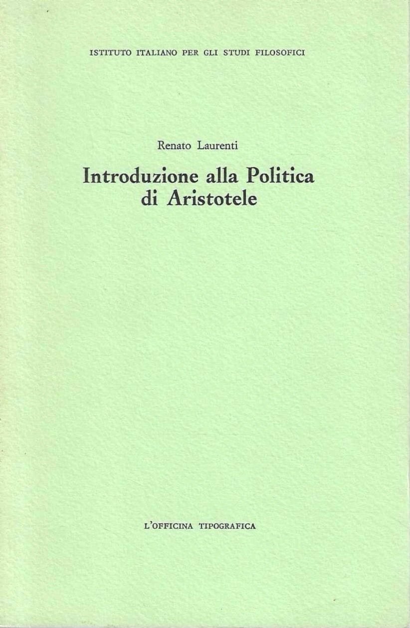 Introduzione alla Politica di Aristotele