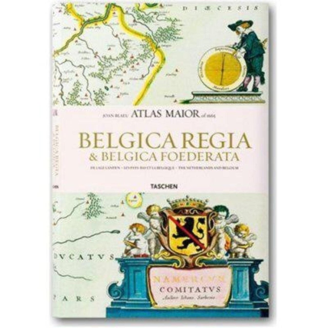 Joan Blaeu Atlas Maior 1665 Belgica Regia & Belgica Foederata: …