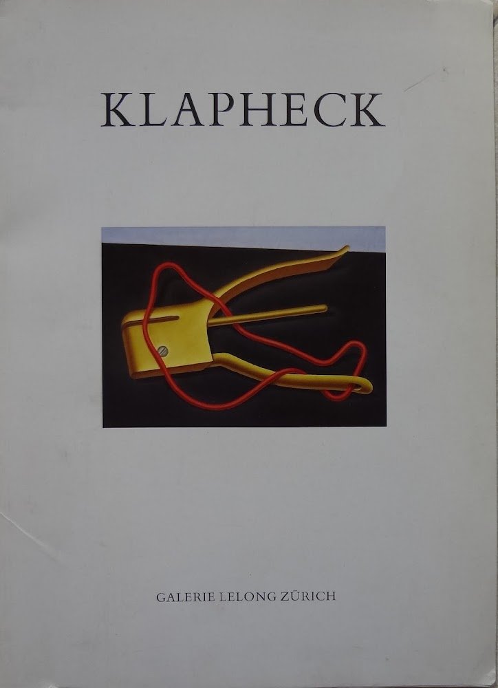 Klapheck. Galerie Lelong Zurich