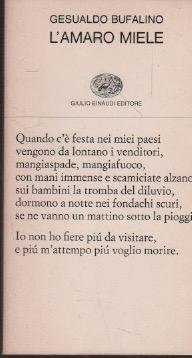 L'amaro miele
