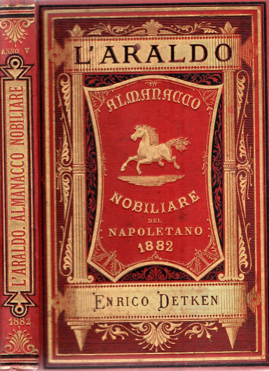L'Araldo : Almanacco nobiliare del napoletano 1882 Anno V | Immagine principale
