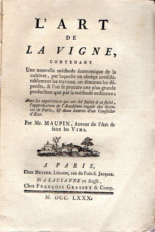 L'art de la vigne, contenant une nouvelle methode economique de … | Immagine Gallery 2