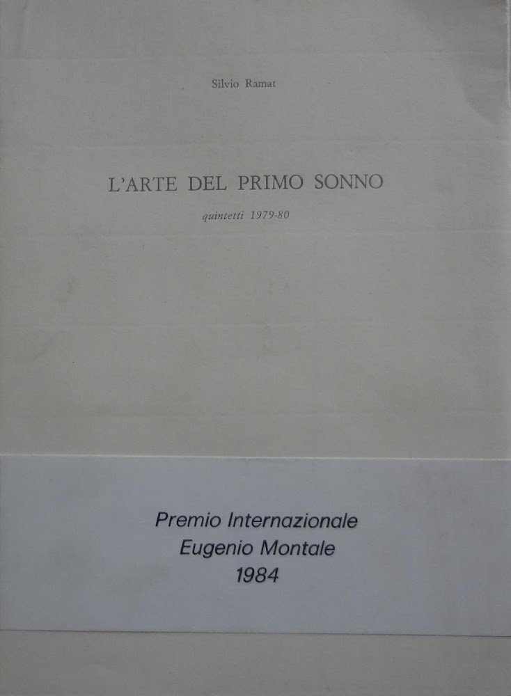 L'arte del primo sonno. Quintetti 1979-80