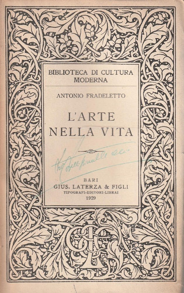 L'arte nella vita