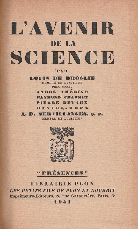 L'avenir de la science