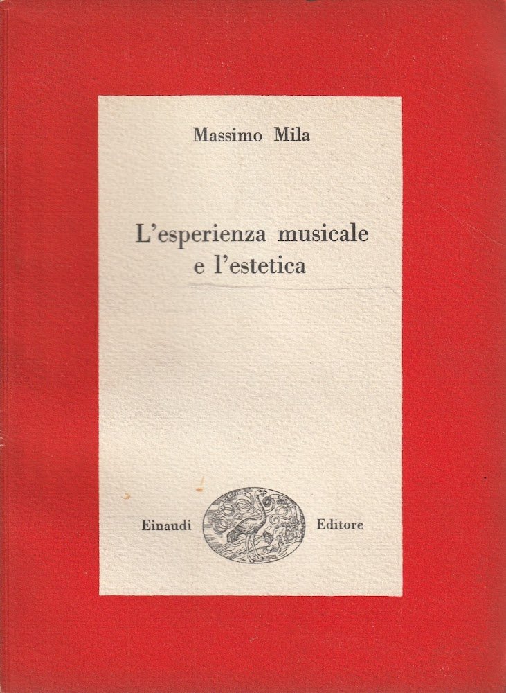 L'esperienza musicale e l'estetica
