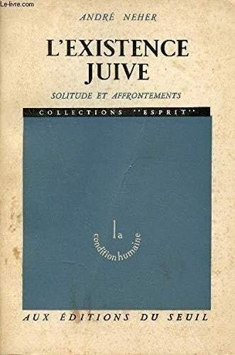 L'existence juive: Solitude et affrontements | Immagine principale