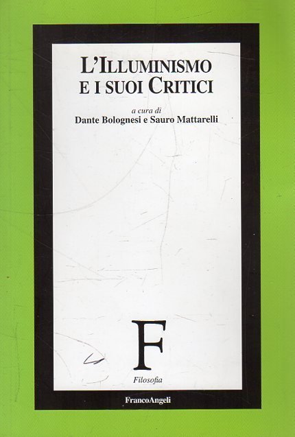 L' Illuminismo e i suoi critici