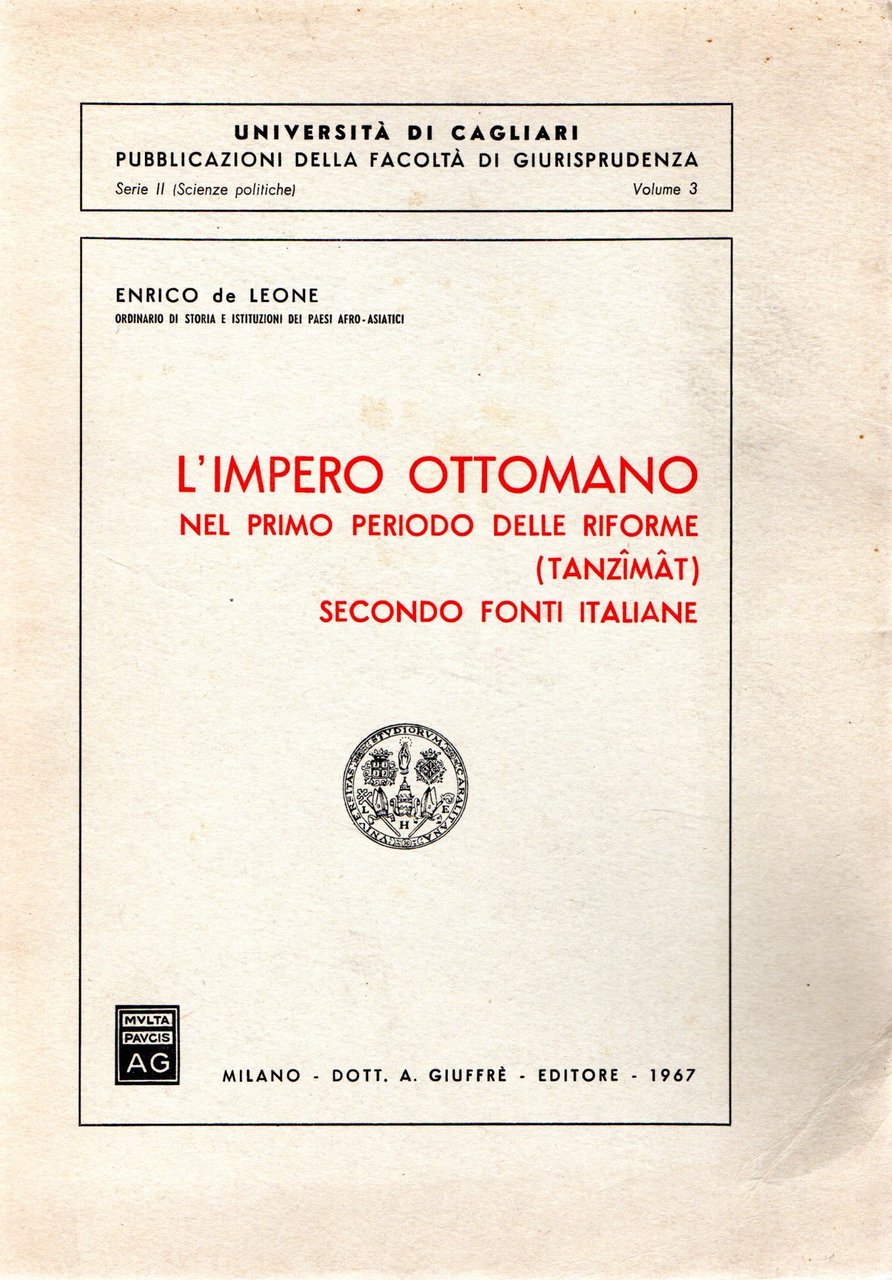 L'Impero Ottomano : nel primo periodo delle riforme (tanzimat) secondo …
