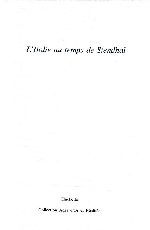 L'Italie au temps de Stendhal | Immagine Gallery 2