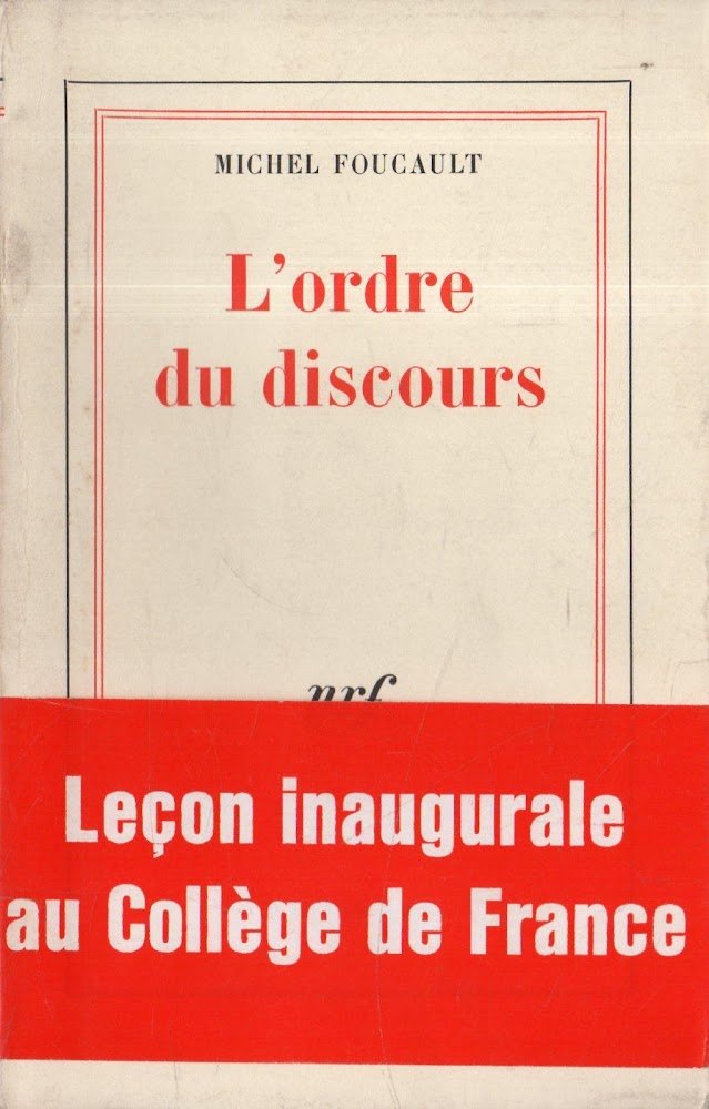 L'ordre du discours