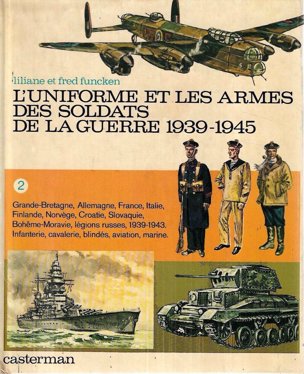 L'uniforme et les armes des soldats del la Guerre 1939-1945. …