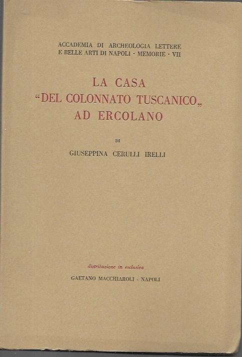 La casa del colonnato tuscanico ad Ercolano