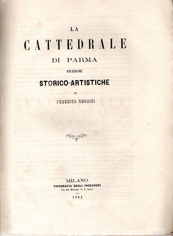 La Cattedrale di Parma ricerche Storico-Artistiche | Immagine Gallery 2