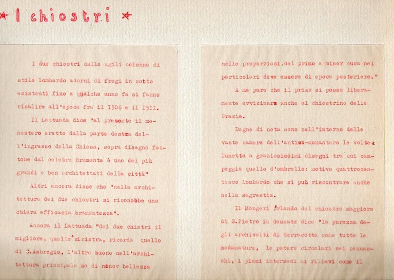 La chiesa di S. Pietro in Gessate e i chiostri … | Immagine Gallery 2