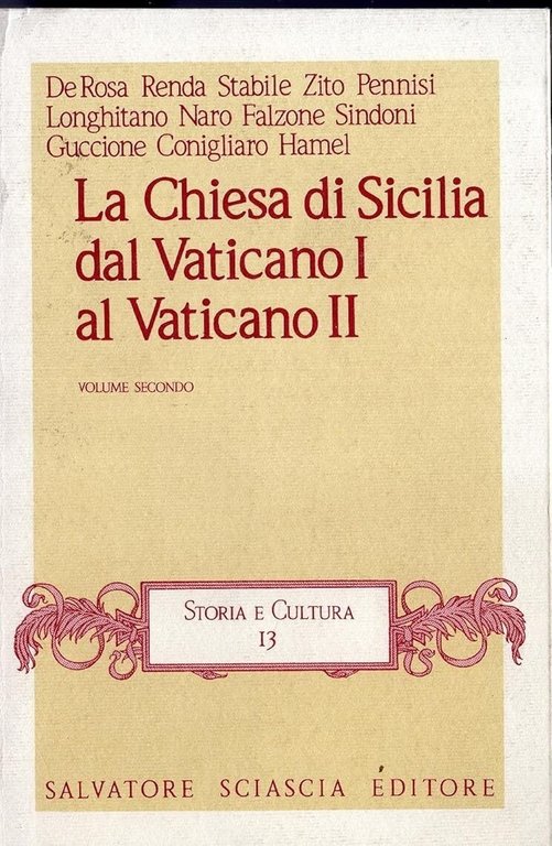 La Chiesa di Sicilia dal Vaticano 1. al Vaticano 2. … | Immagine Gallery 2