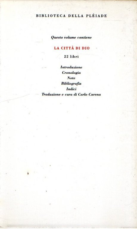 La città di Dio