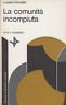 LA COMUNITA' INCOMPIUTA | Immagine principale