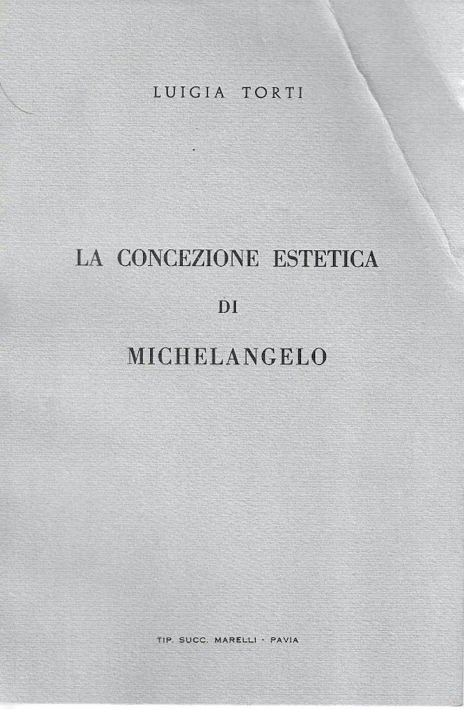 La concezione estetica di Michelangelo