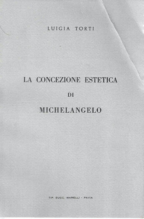 La concezione estetica di Michelangelo
