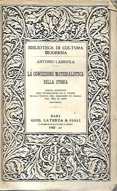 La concezione materialistica della storia