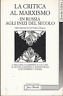 La critica al marxismo in Russia agli inizi del secolo | Immagine principale