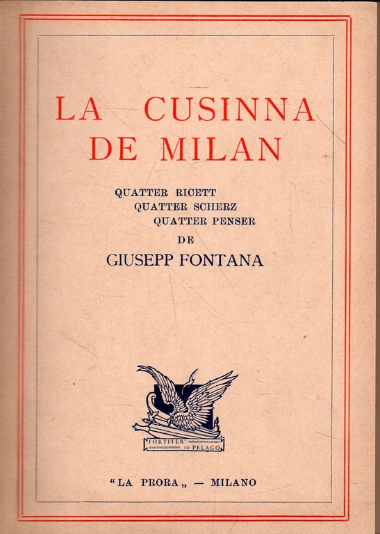 La cusinna de Milan