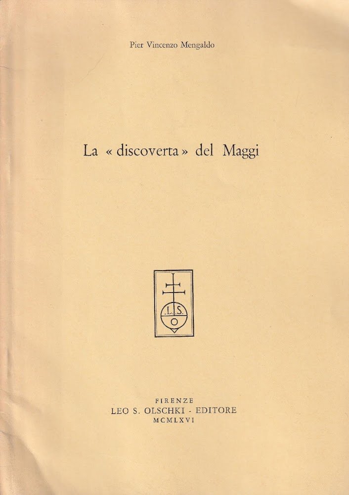 La "discoverta" del Maggi