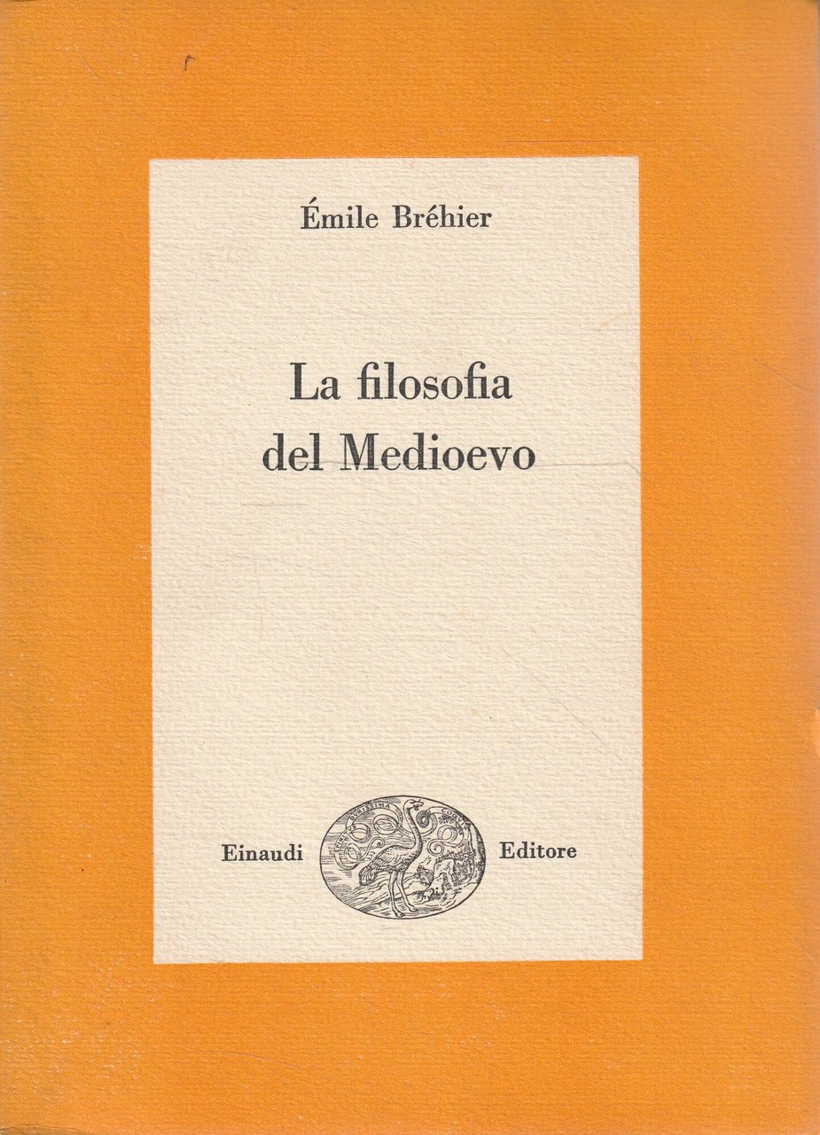 La filosofia del Medioevo