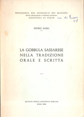 La gobbula sassarese nella tradizione orale e scritta