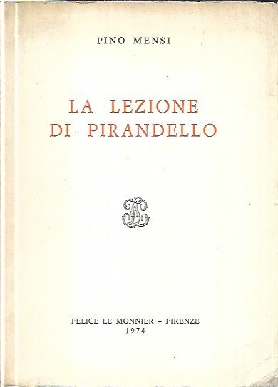 La lezione di Pirandello