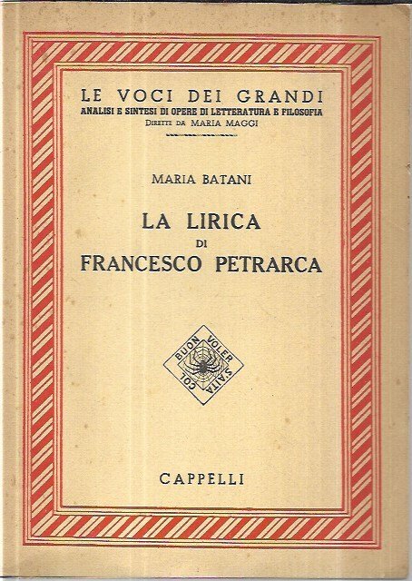 La lirica di Francesco Petrarca | Immagine principale