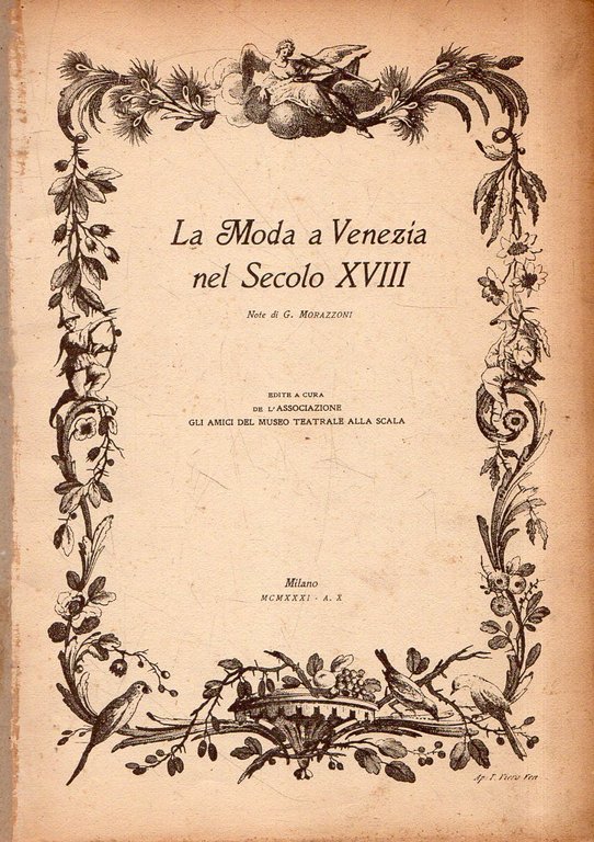 La Moda a Venezia nel Secolo XVIII