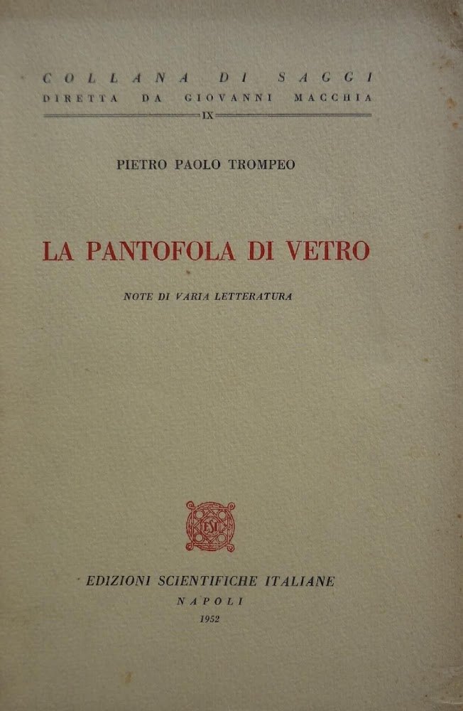 La pantofola di vetro