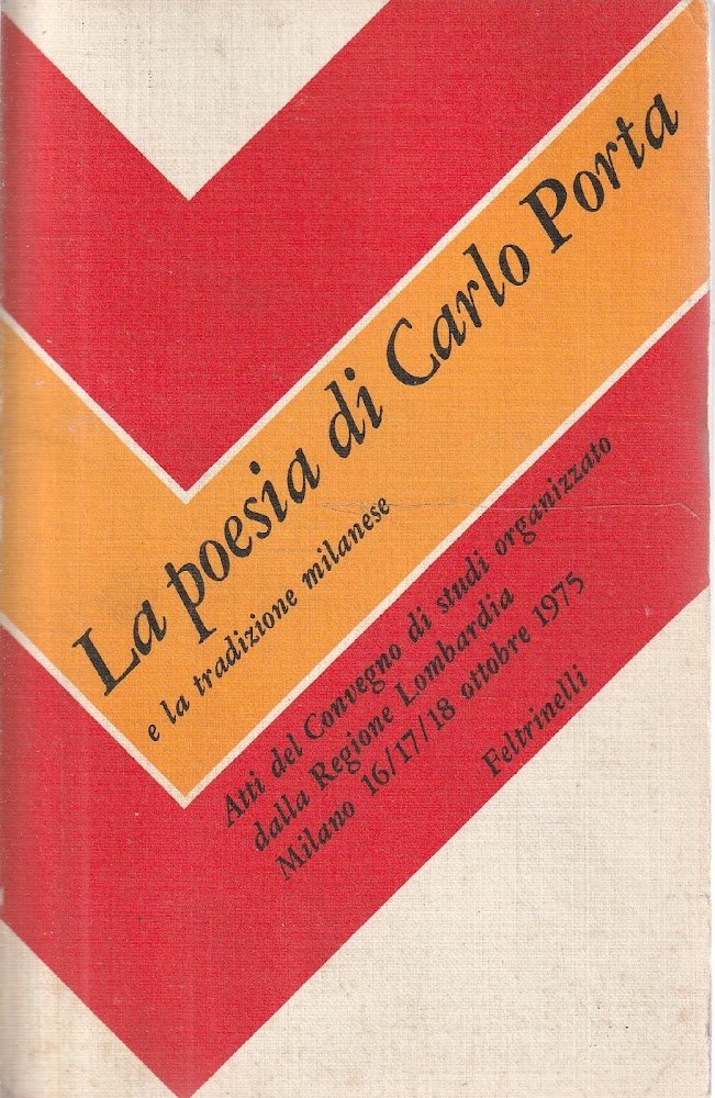 La poesia di Carlo Porta e la tradizione milanese